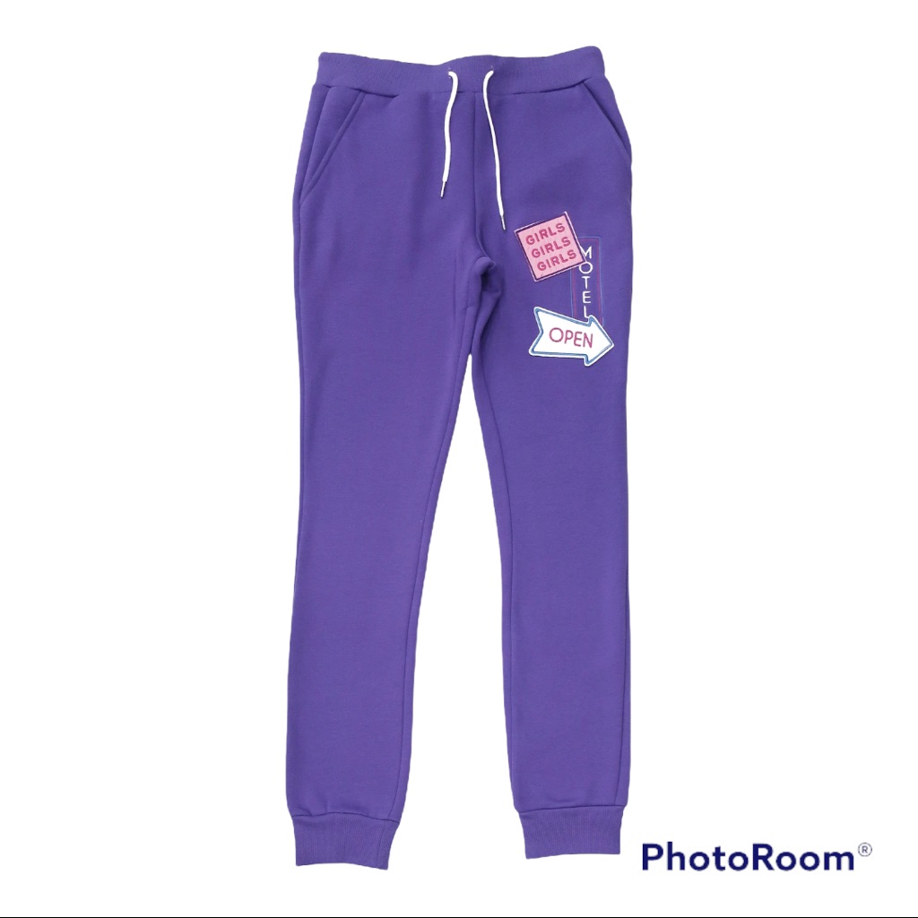 Premium Garage Modern Menâs Sweatpants Jogger Color Ultra Violet